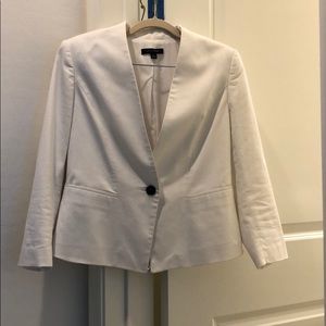 Ann Taylor suit Jacket - white